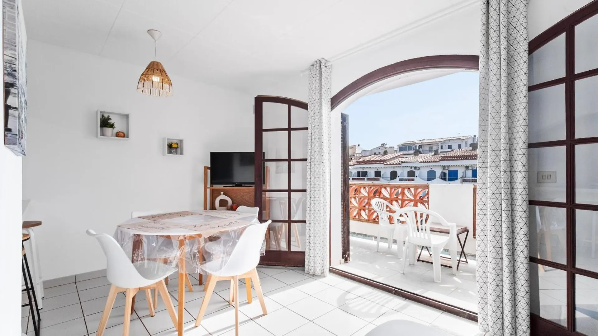 アパート Apartamento Porto Agua Con Terraza Y Vistas エンプリアブラバ スペイン
